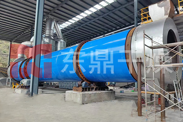 貴州（zhōu）白酒糟烘幹機項目施工（gōng）安裝現場圖
